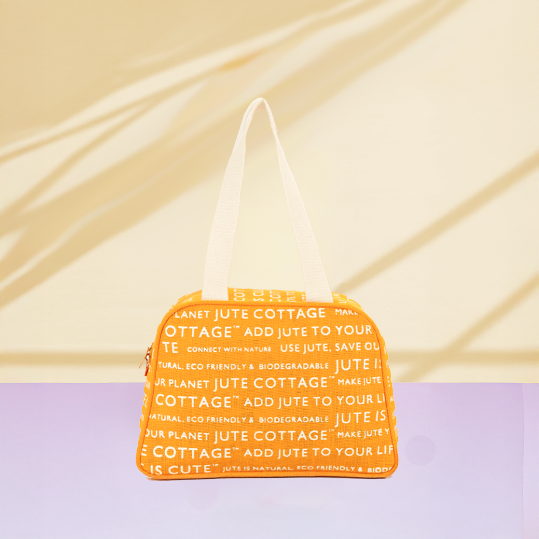 Jute Cottage Printed Lunch Bag