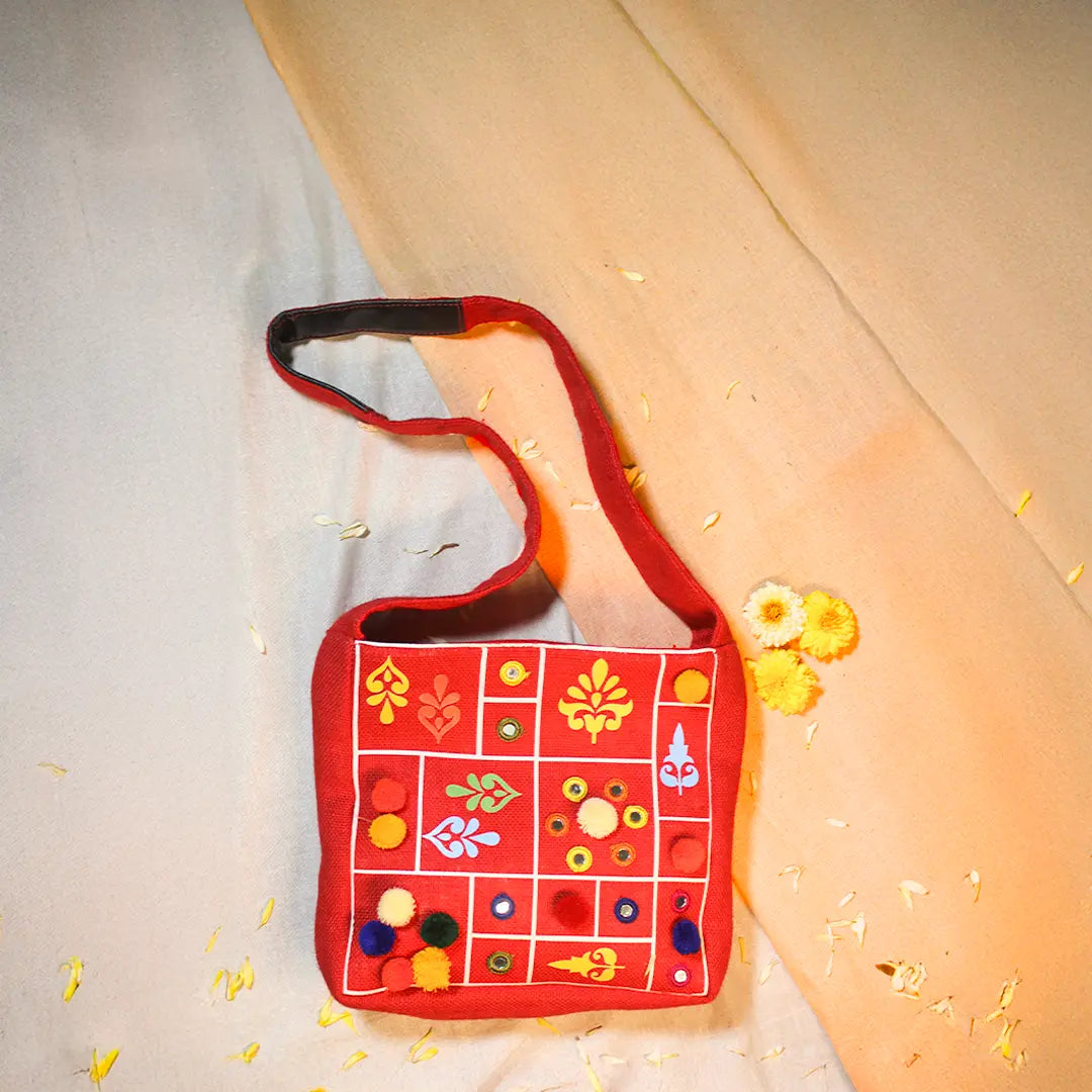 Jhola Jute dandiya bag