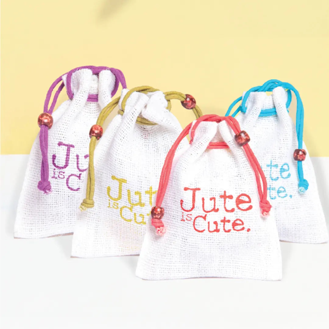 Jute is Cute Pouch(Pack of 4)