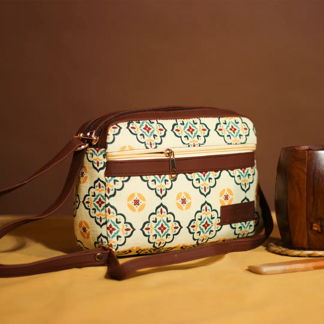 Marrakesh Mosaic Duoline Sling Bag