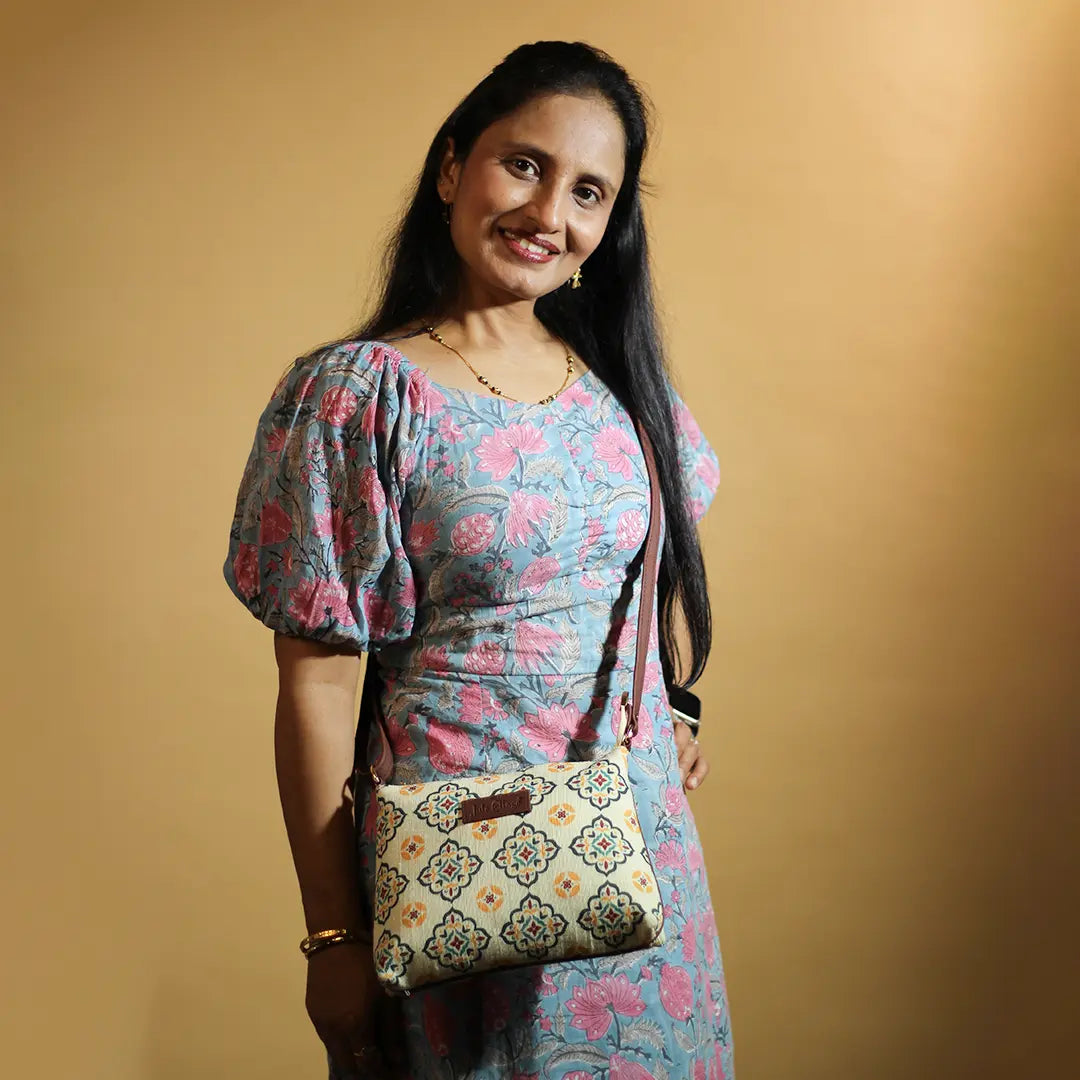 Marrakesh Mosaic Edgeline Sling Bag