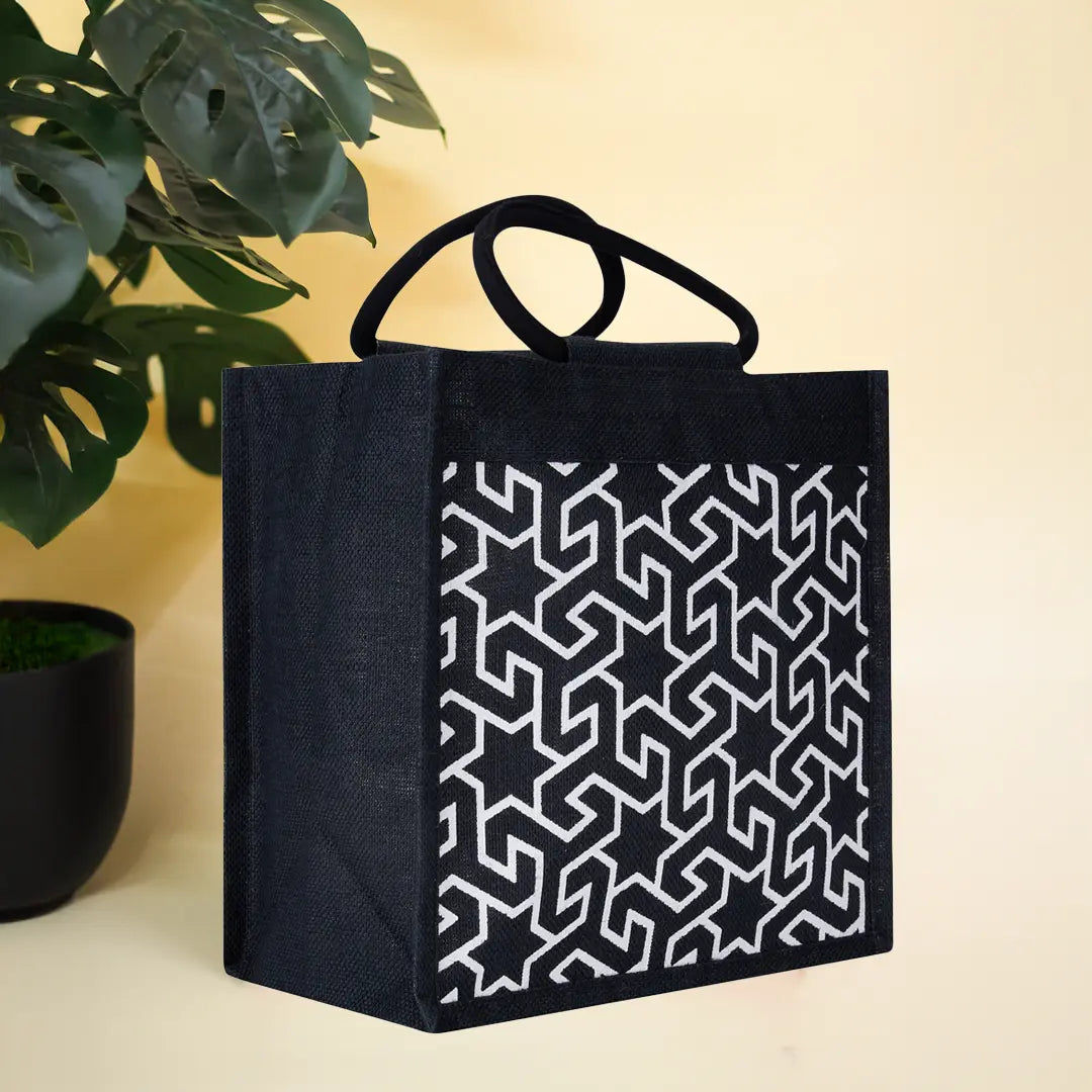 Geometric Motif Lunch bag