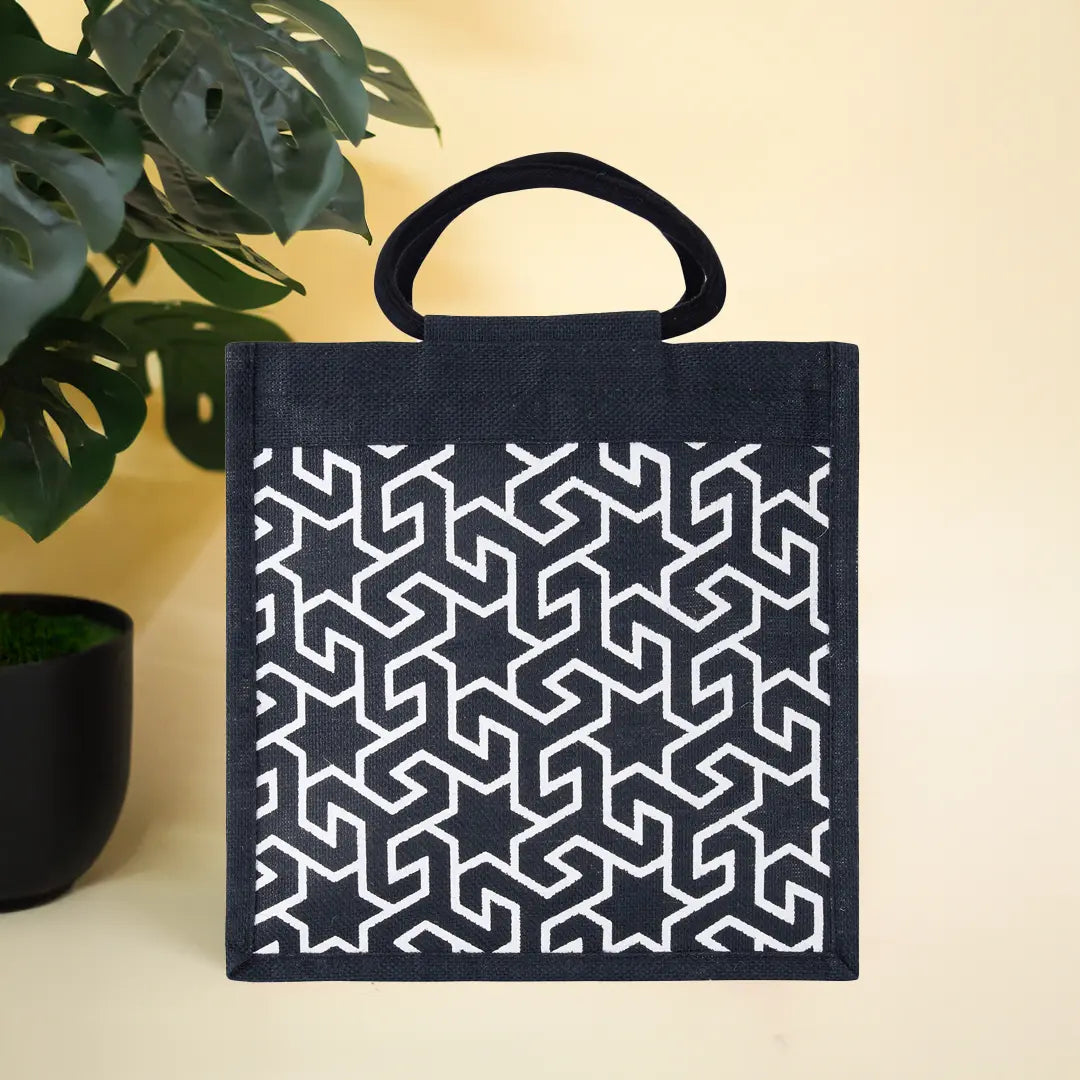 Geometric Motif Lunch bag