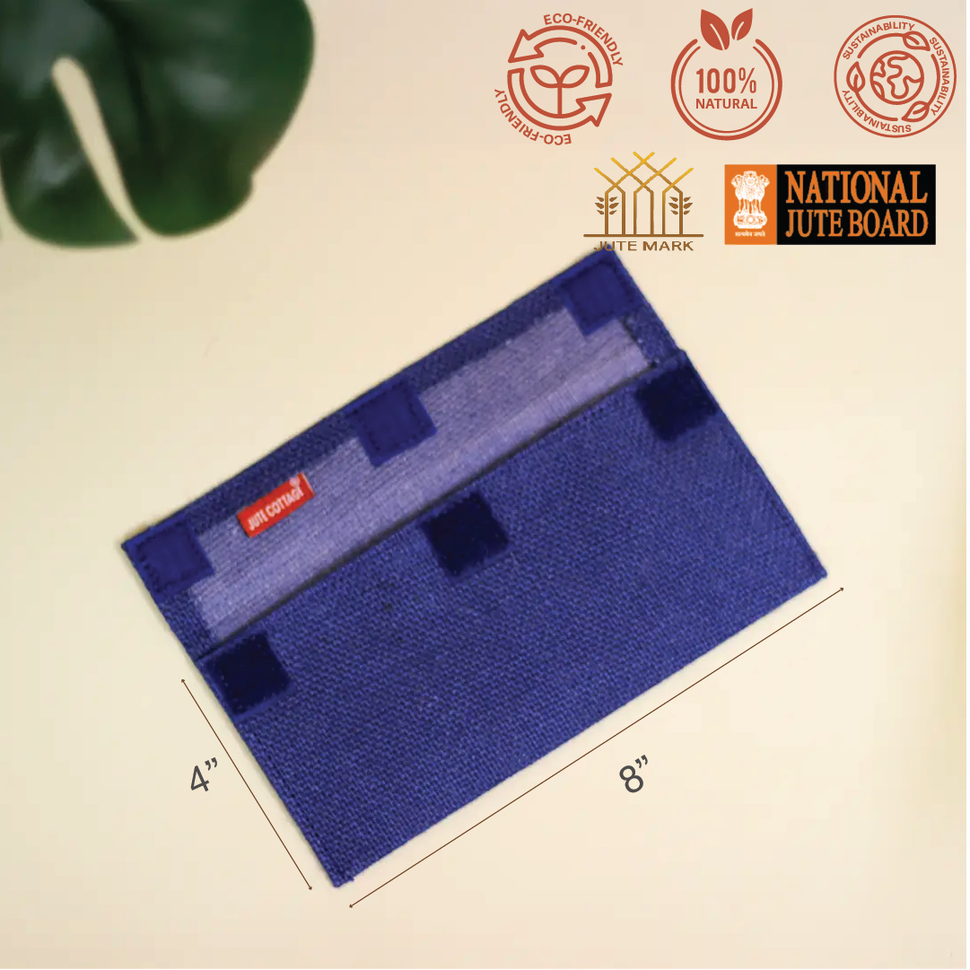 Floral print Jute Envelope(Pack of 5)