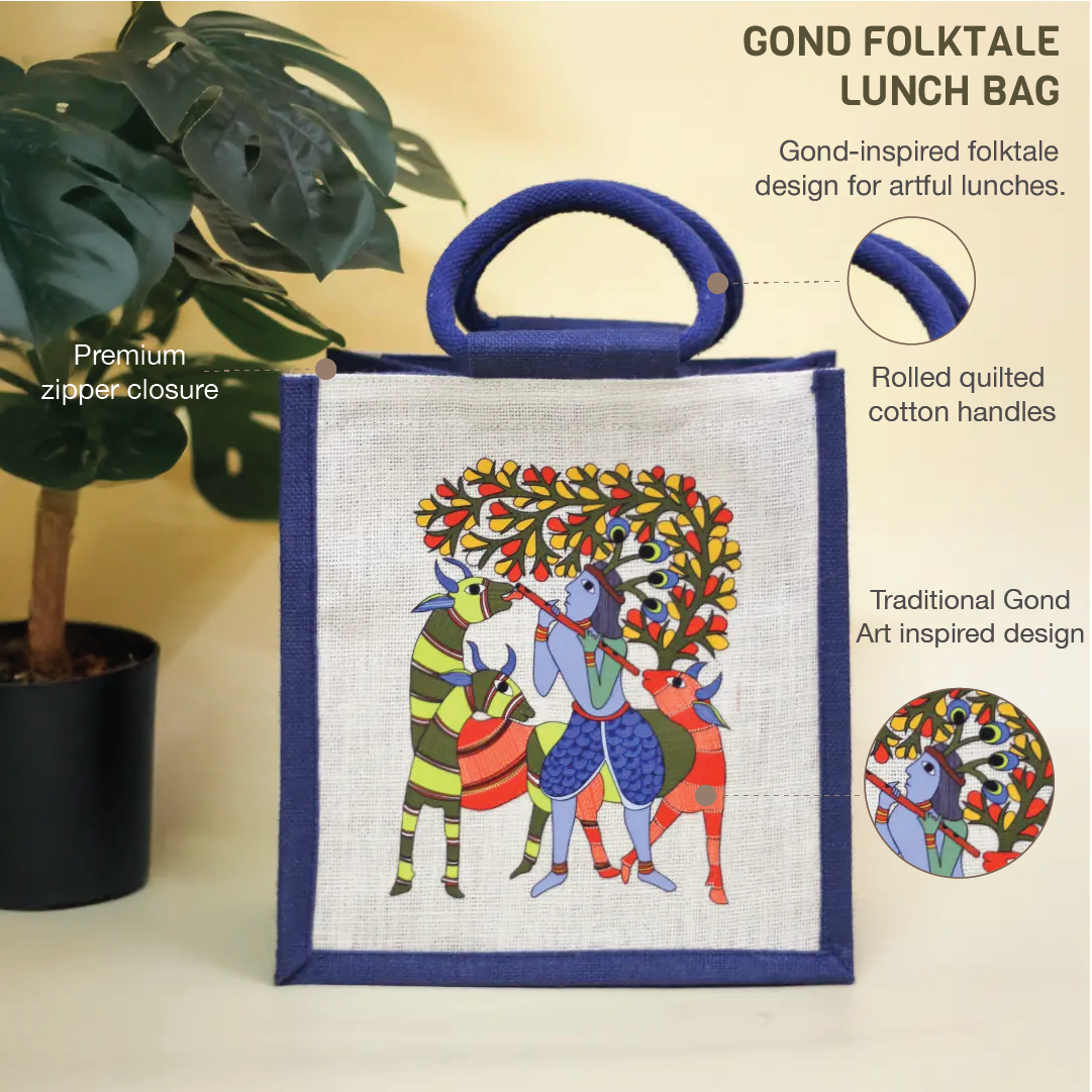 Gond Folktale Lunch bag