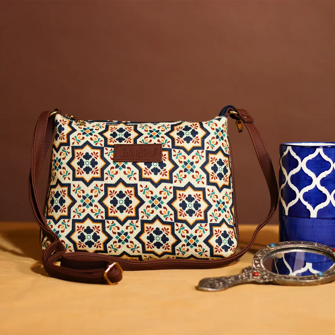 Souk Geometry Edgeline Sling Bag