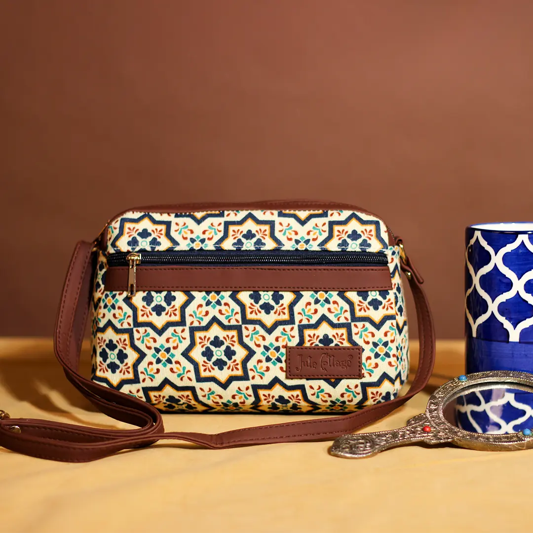 Souk Geometry Duoline Sling Bag