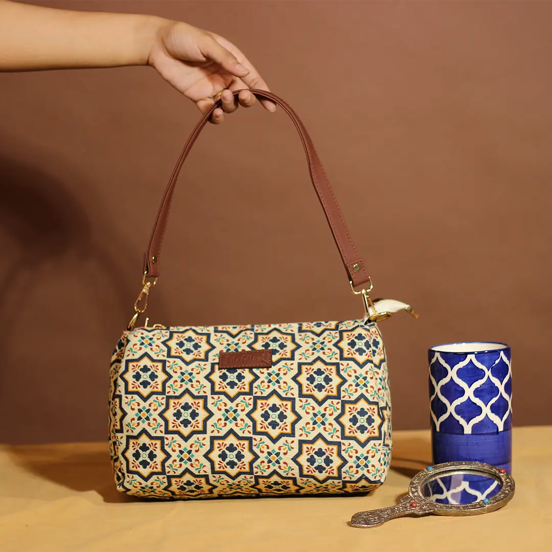 Souk Geometry Longline Sling Bag