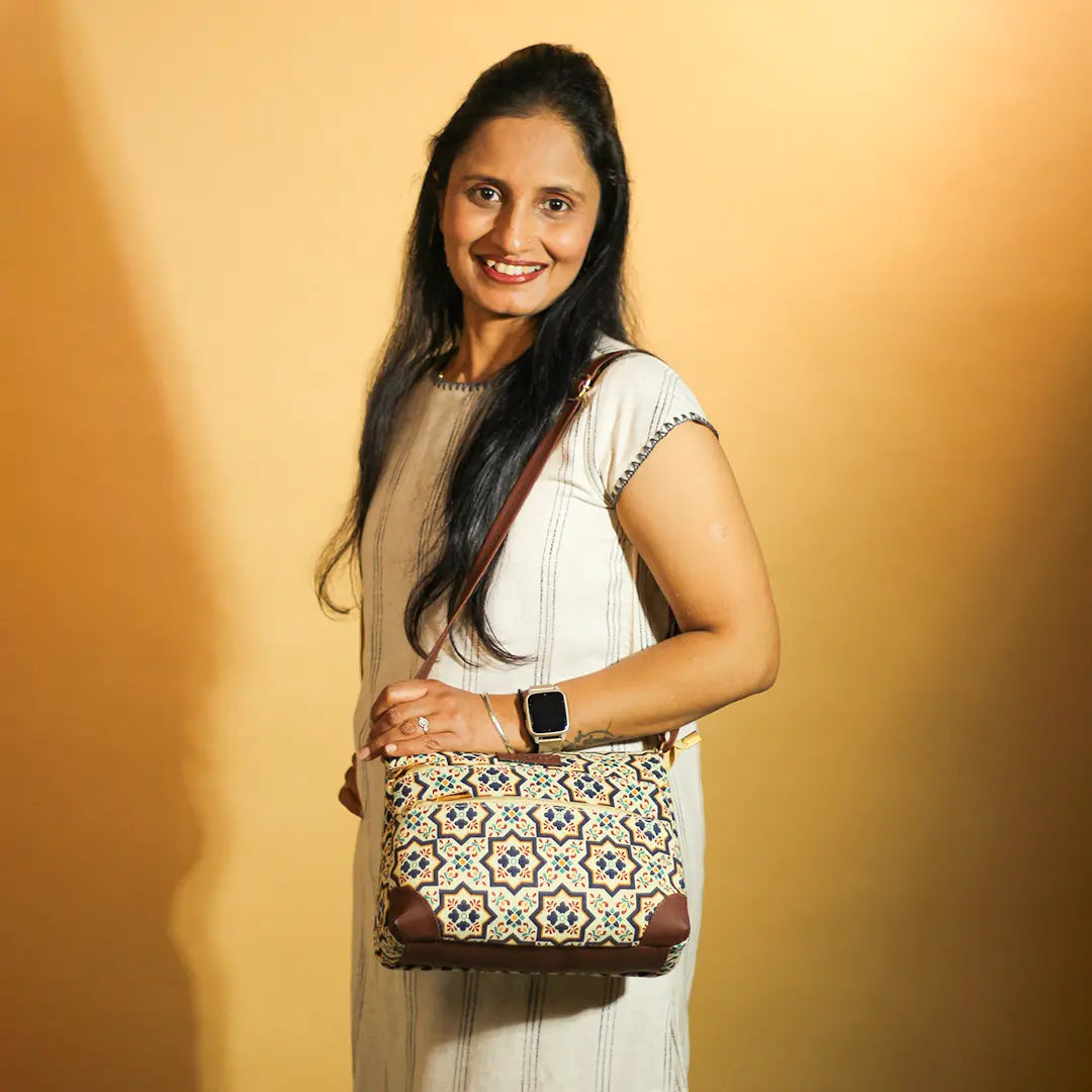 Souk Geometry PanEged Sling Bag