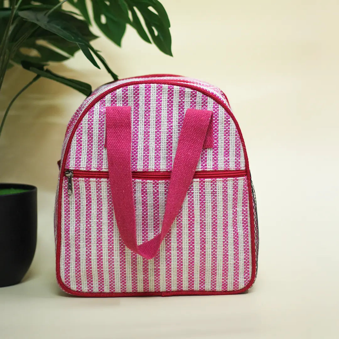 Striped U-shape Lunch Zipper