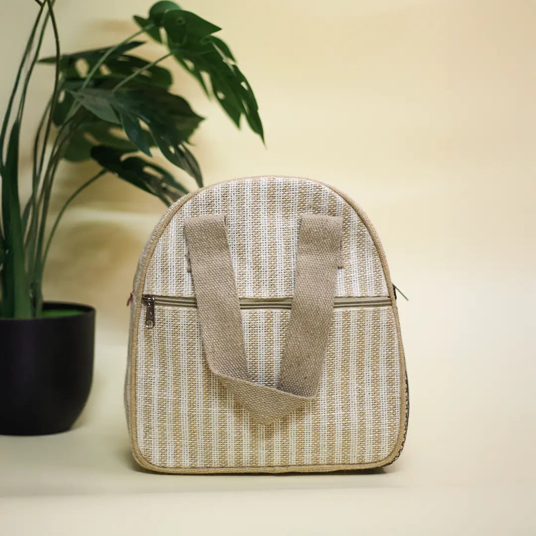 Striped U-shape Lunch Zipper