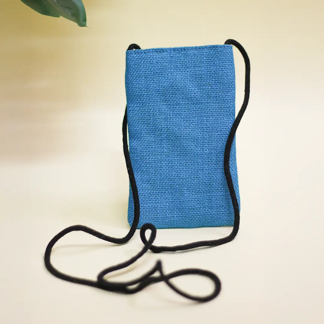 Warli Jute Mobile sling bag