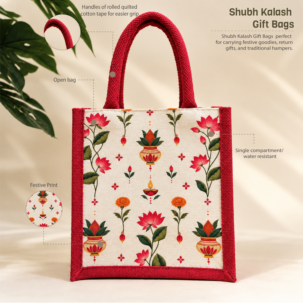 Navratri Gift Bag (Pack of 3)
