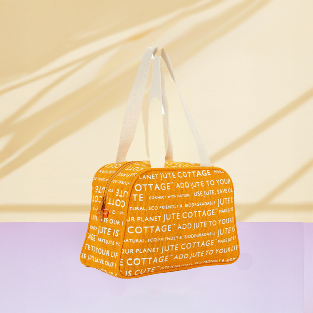 Jute Cottage Printed Lunch Bag