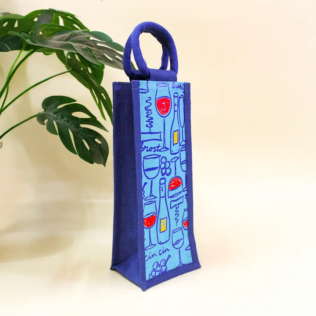 Wine Glasses Bottle bag