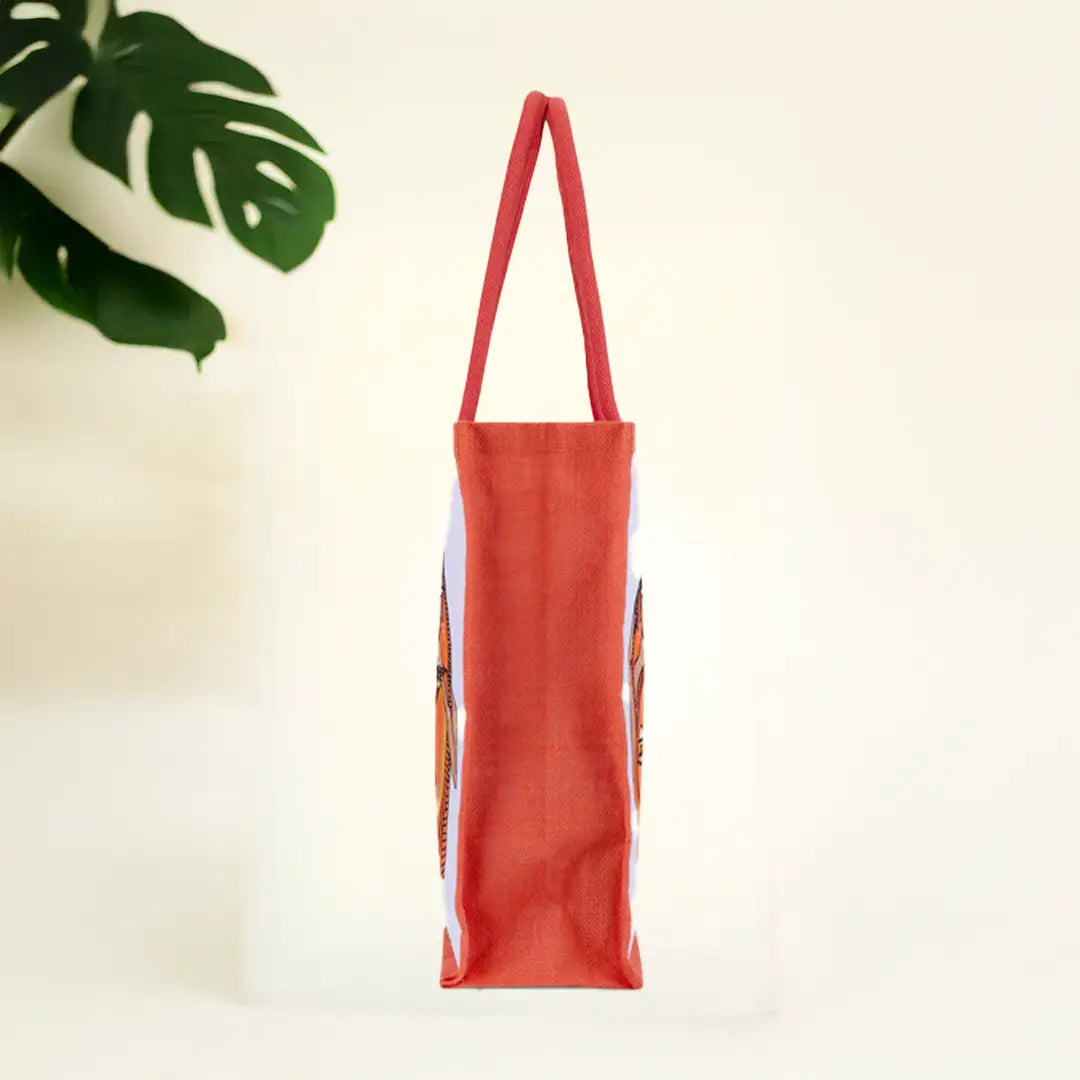 3 Woman Jute Shopping Bag