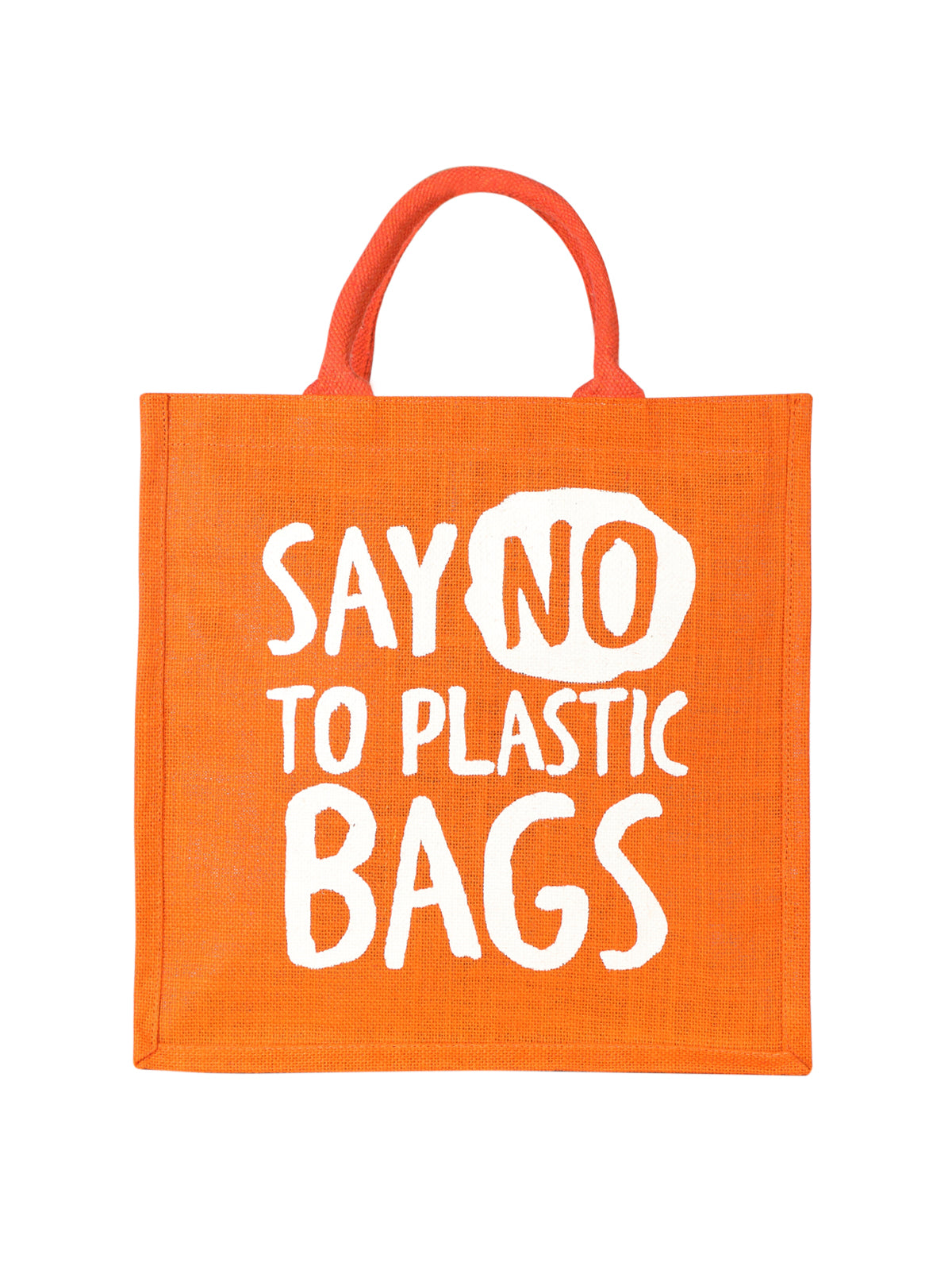 SAY NO 12X12 ZIPPER (B-199-ORANGE)