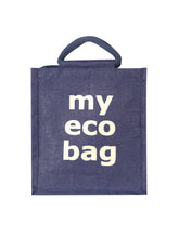 Load image into Gallery viewer, 11 X 10 X 7 - MY ECO BAG ZIPPER LUNCH (B-203-NAVY BLUE)

