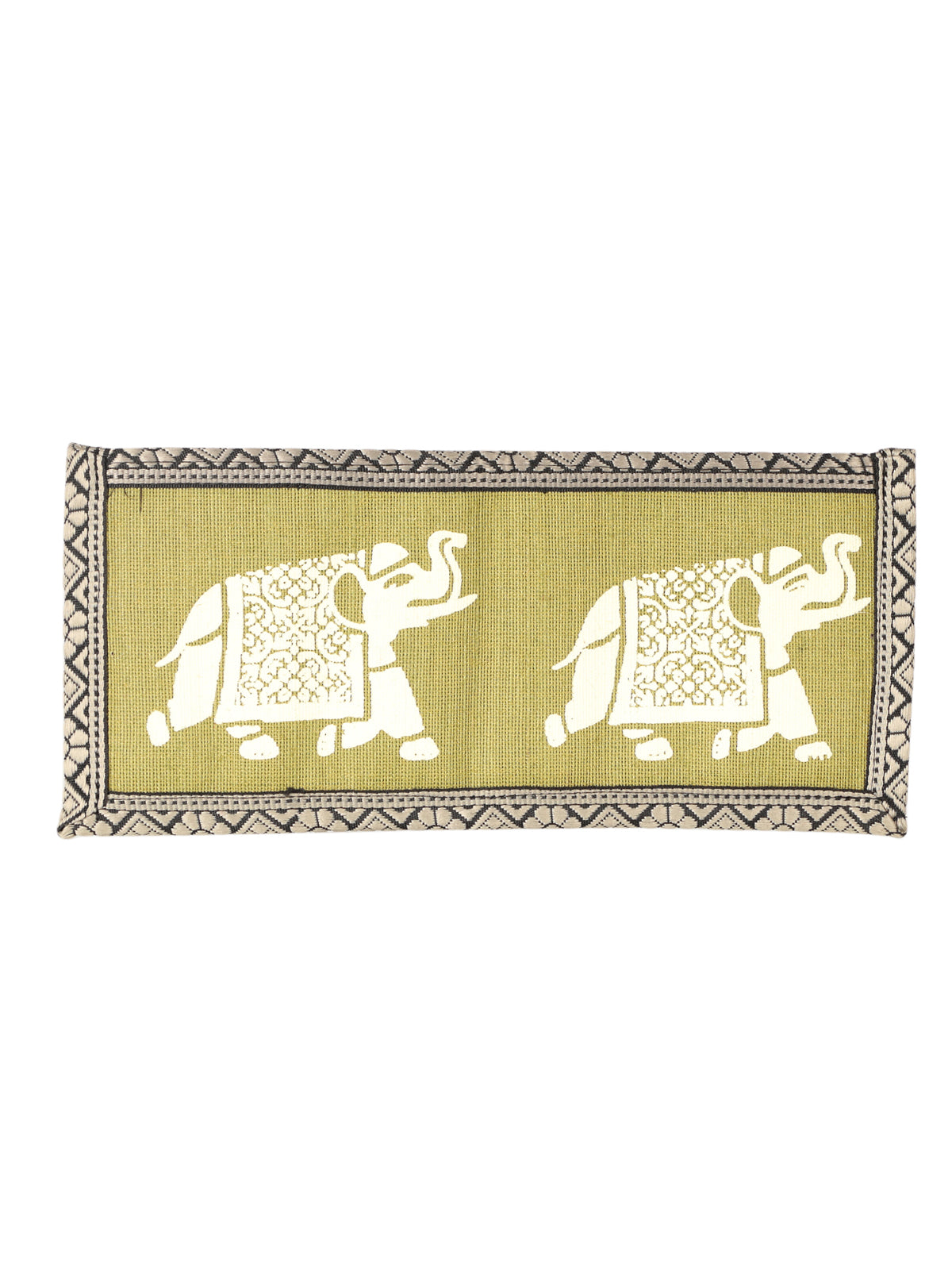 WALLET ELEPHANT (A-119-OLIVE GREEN)