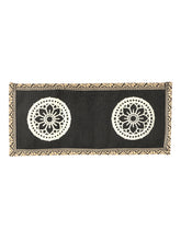 Load image into Gallery viewer, WALLET FLOWER MOTIF (A-120-BLACK)
