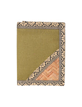 Load image into Gallery viewer, JUTE WALLET 3 FOLD (A-020-OLIVE GREEN)
