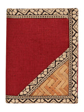Load image into Gallery viewer, JUTE WALLET 3 FOLD (A-020-MAROON)
