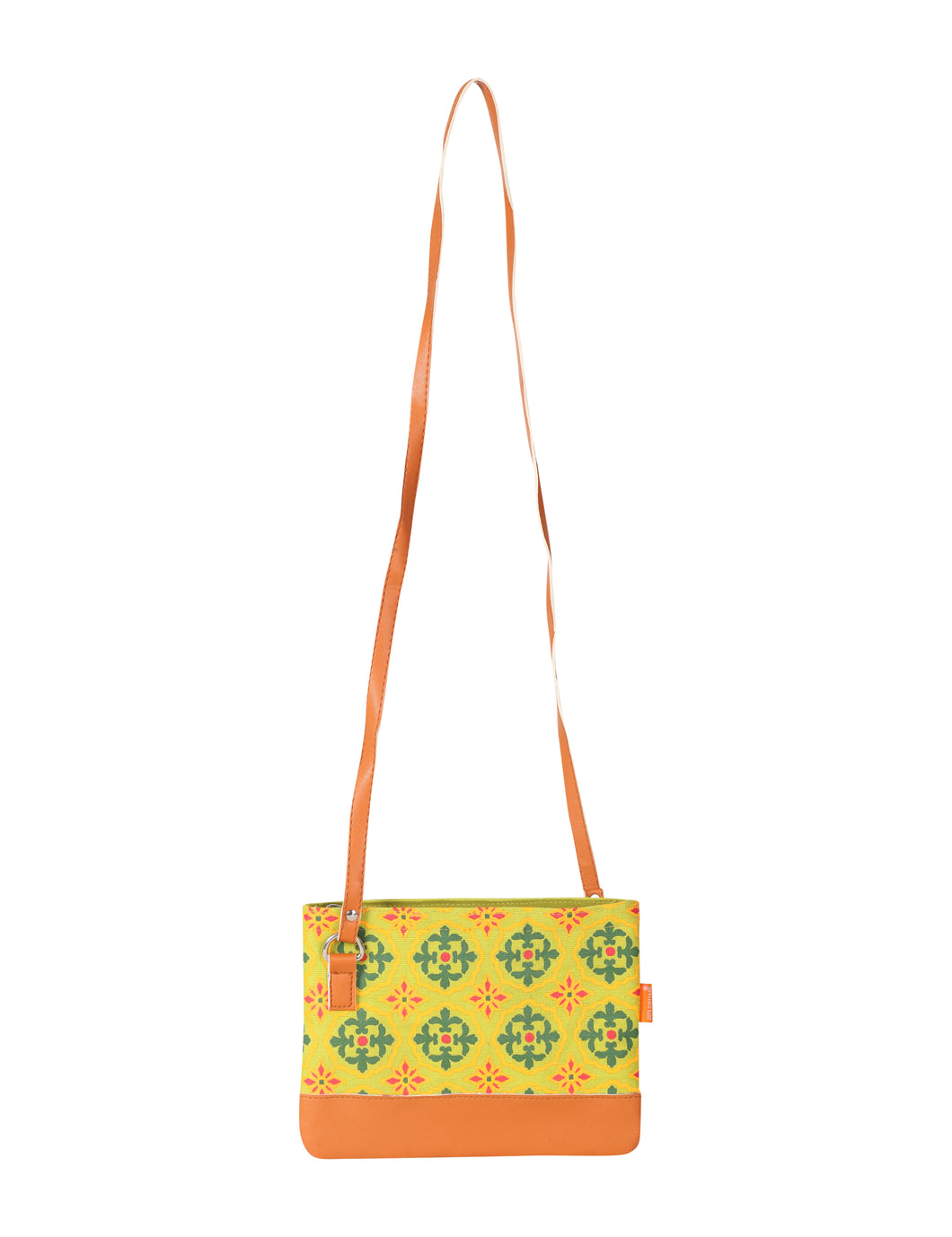 SLING MOROCCON PRINT JUCO (A-122-BROWN/YELLOW)