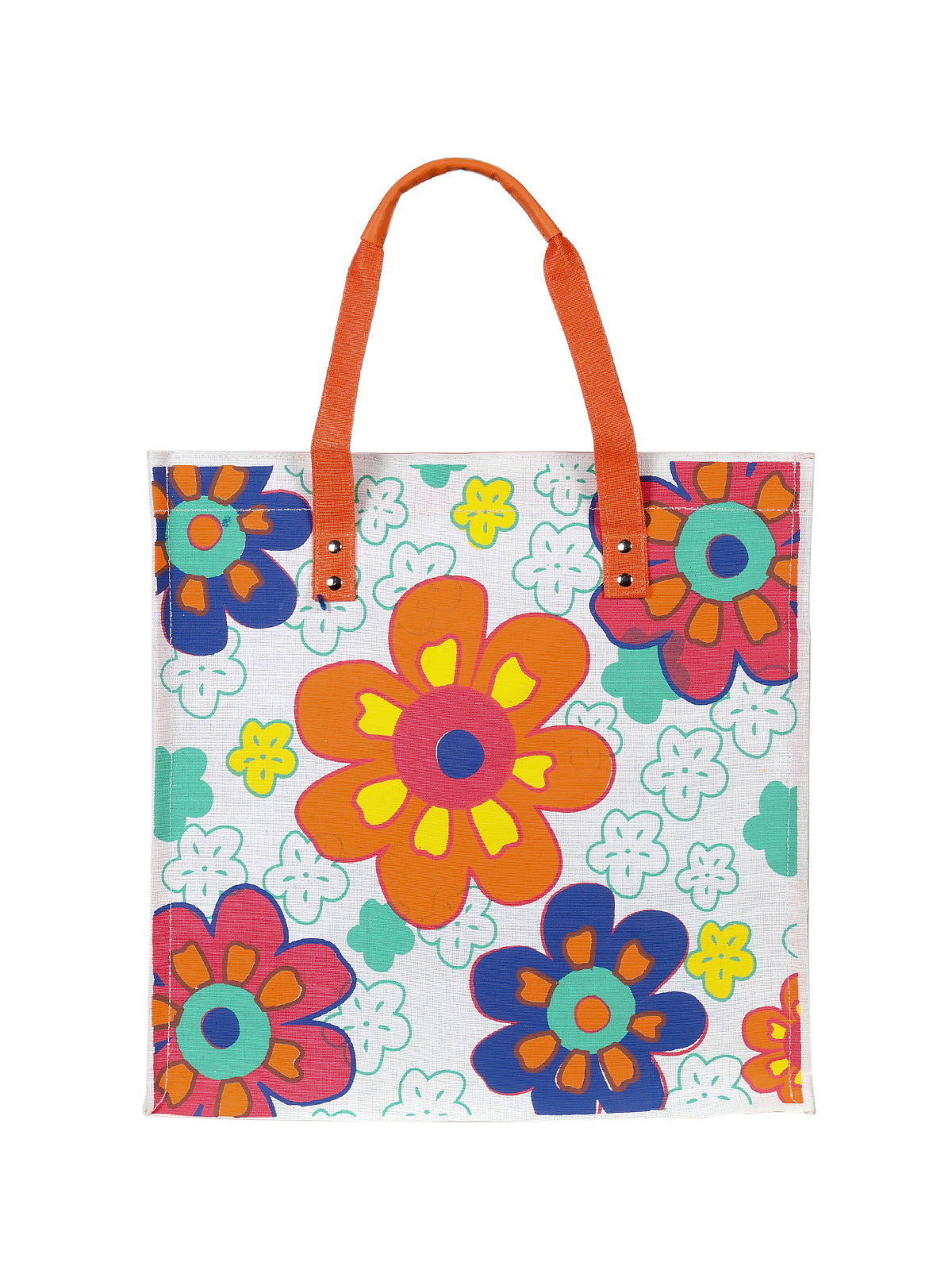 16 X 16 X 9 - MULTI FLOWER JUCO WITH BOTTOM BOARD (B-119-ORANGE)