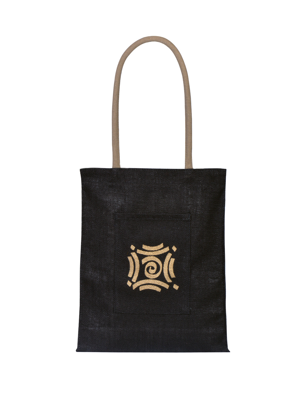 LONG COLLEGE 14X12 ZIPPER (D-008-BLACK)
