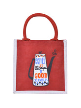 Load image into Gallery viewer, 10 X 10 X 6 - COFFEE ZIPPER LUNCH (B-090-RED)
