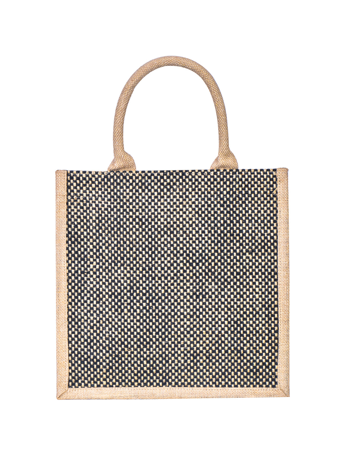 Mat weave lunch bag