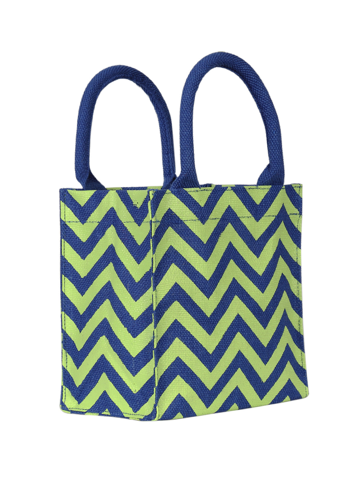 8 X 8 X 5 - ZIG ZAG LUNCH (B-148-BLUE)