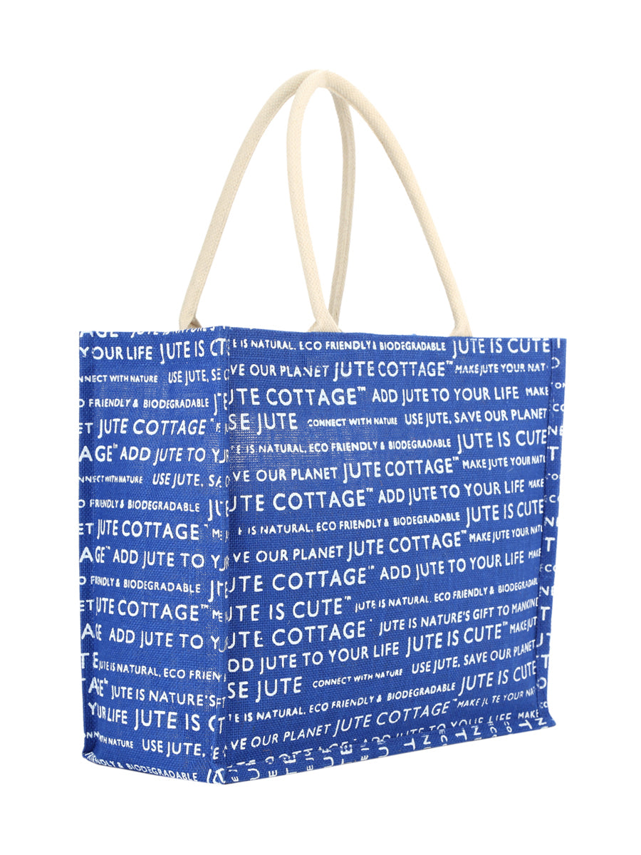 14 X 16 X 7 - JC PRINT LONG HANDLE (B-056-BRIGHT BLUE)