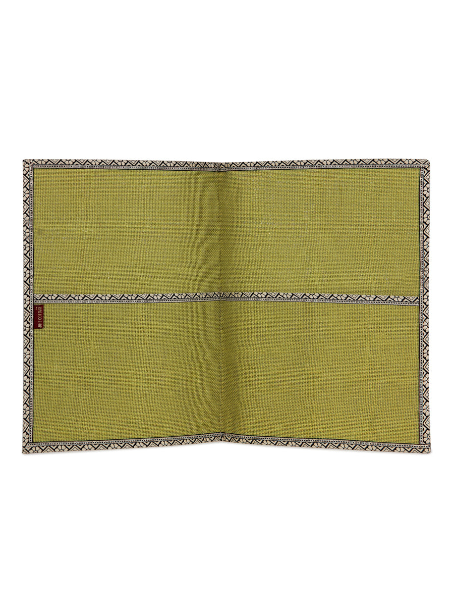 FOLDER WITH SMALL FLAP (A-015-OLIVE GREEN)