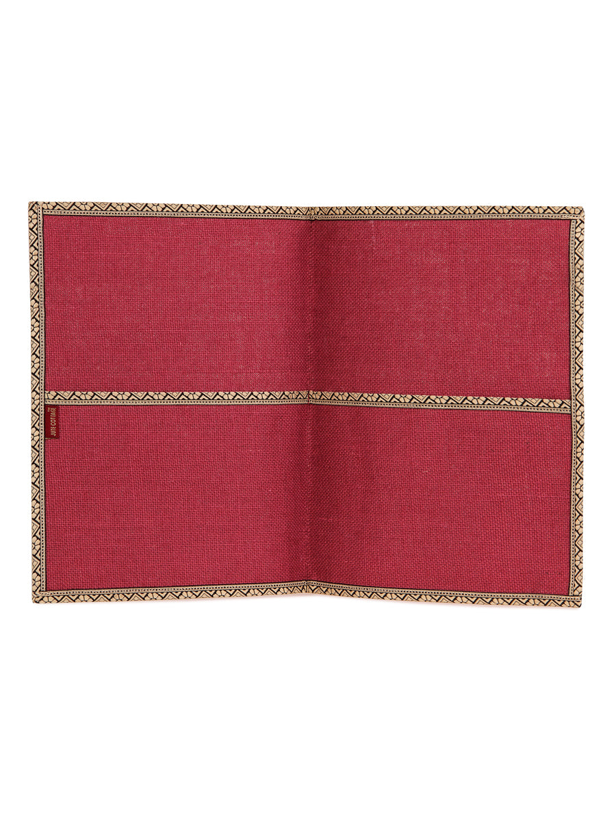 FOLDER WITH SMALL FLAP (A-015-MAROON)