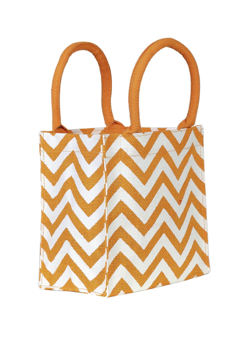 8 X 8 X 5 - ZIG ZAG LUNCH (B-148-YELLOW)
