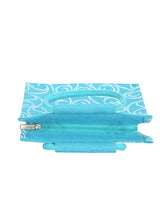 Load image into Gallery viewer, 10 X 10 X 6 - ALL OVER ZIPPER LUNCH  (B-022-TURQUOISE BLUE)
