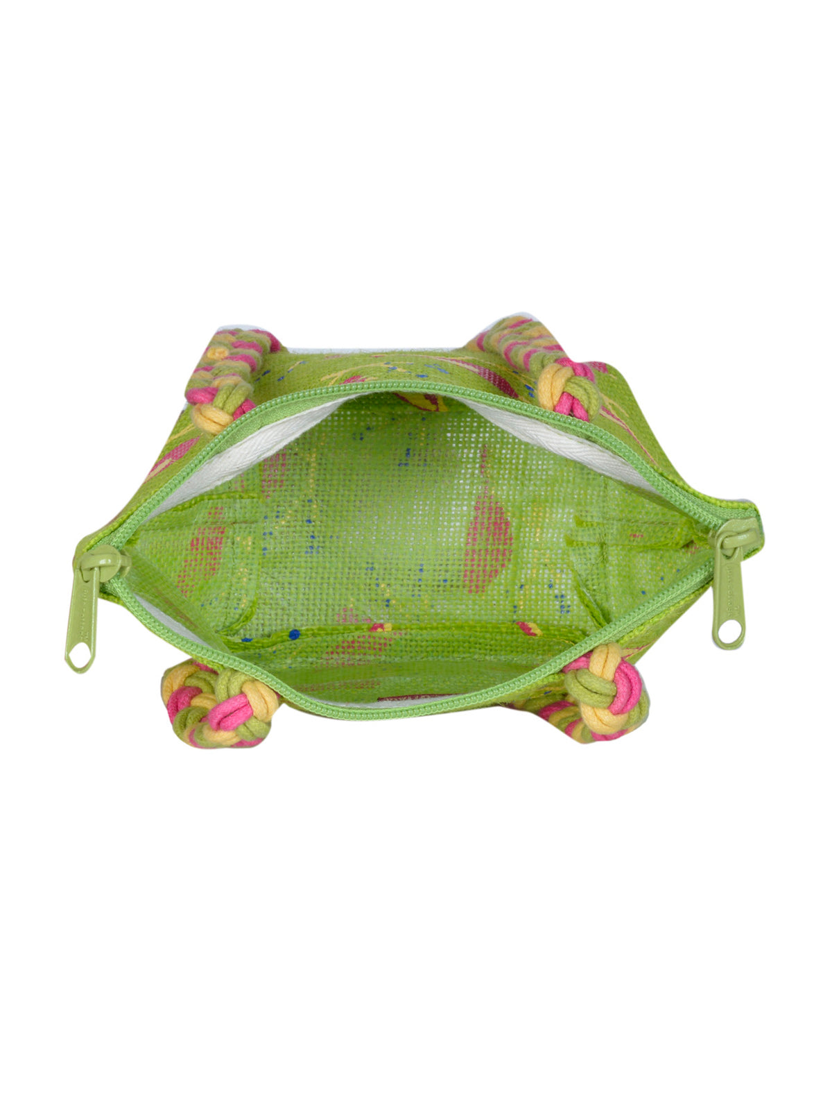 D LOCK SML BIRD PRINT (B-111-GREEN)