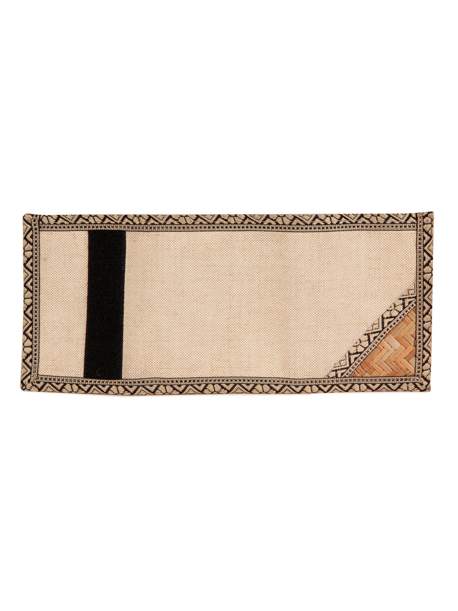 JUTE COTTAGE WALLET 3 FOLD,  SUSTAINABLE, ECO-FRIENDLY, 100% GENUINE, STYLISH JUTE WALLET (NATURAL 4.5X3.5)