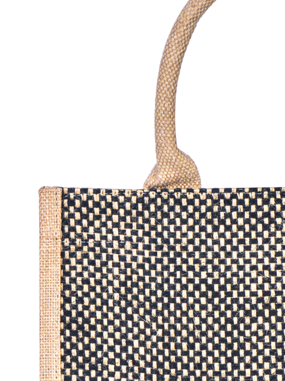 Mat weave lunch bag