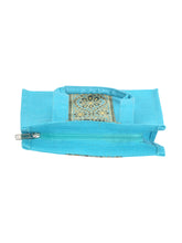 Load image into Gallery viewer, VERTICAL LACE SMALL ZIPPER (B-029-TURQUOISE BLUE)
