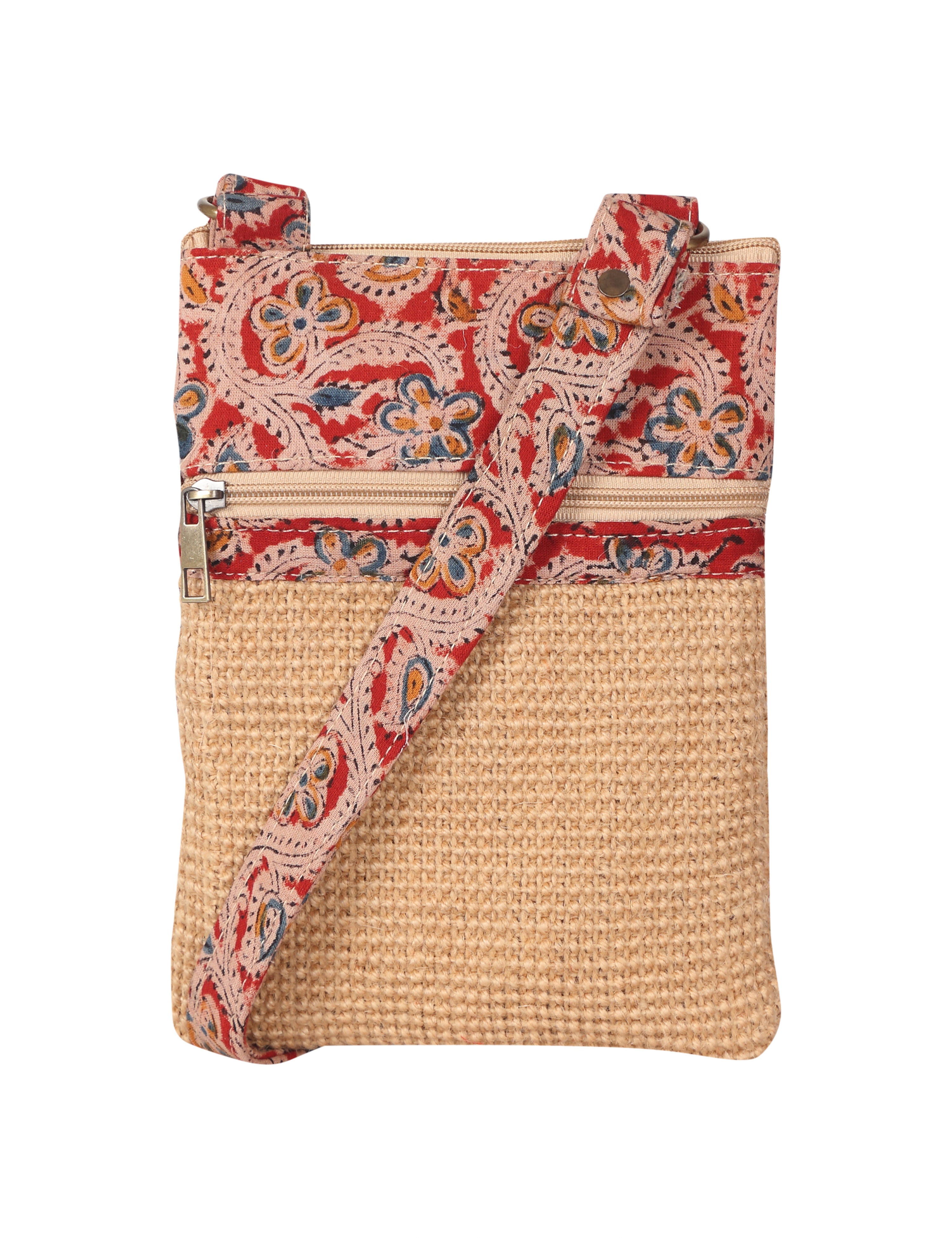 Dobby kalamkari sling bag small