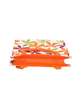 Load image into Gallery viewer, 12 X 12 X 7 - JUCO PRINTED ZIPPER LUNCH WITH BOTTOM BOARD (B-073-ORANGE)
