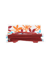 Load image into Gallery viewer, 12 X 12 X 7 - JUCO PRINTED ZIPPER LUNCH WITH BASE (B-073-MAROON)
