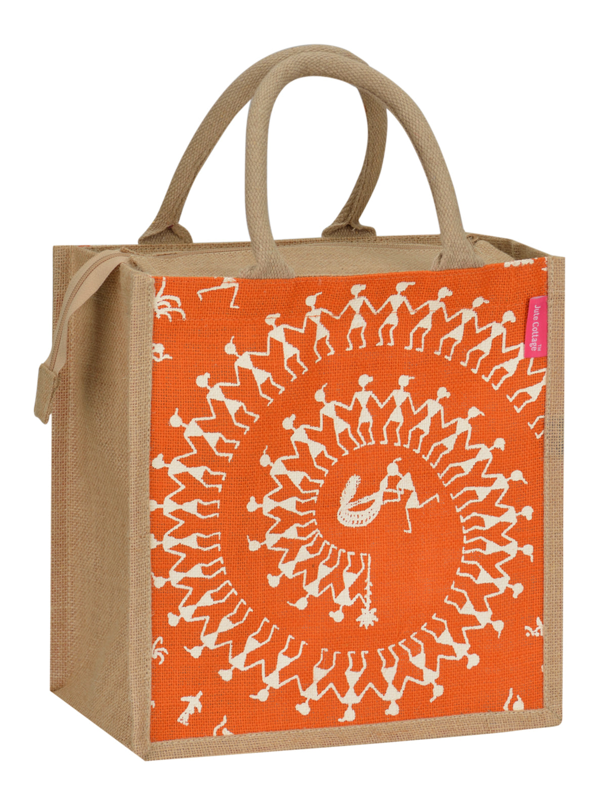 12 X 12 X 7.5 - WARLI ZIPPER LUNCH (B-210-ORANGE)