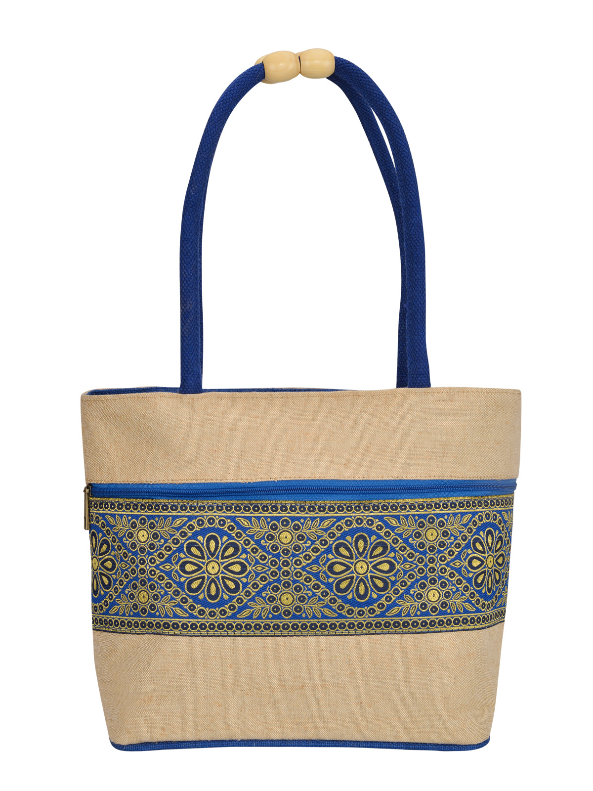CENTRE LACE JUCO WITH FRONT POCKET (D-016-BLUE)