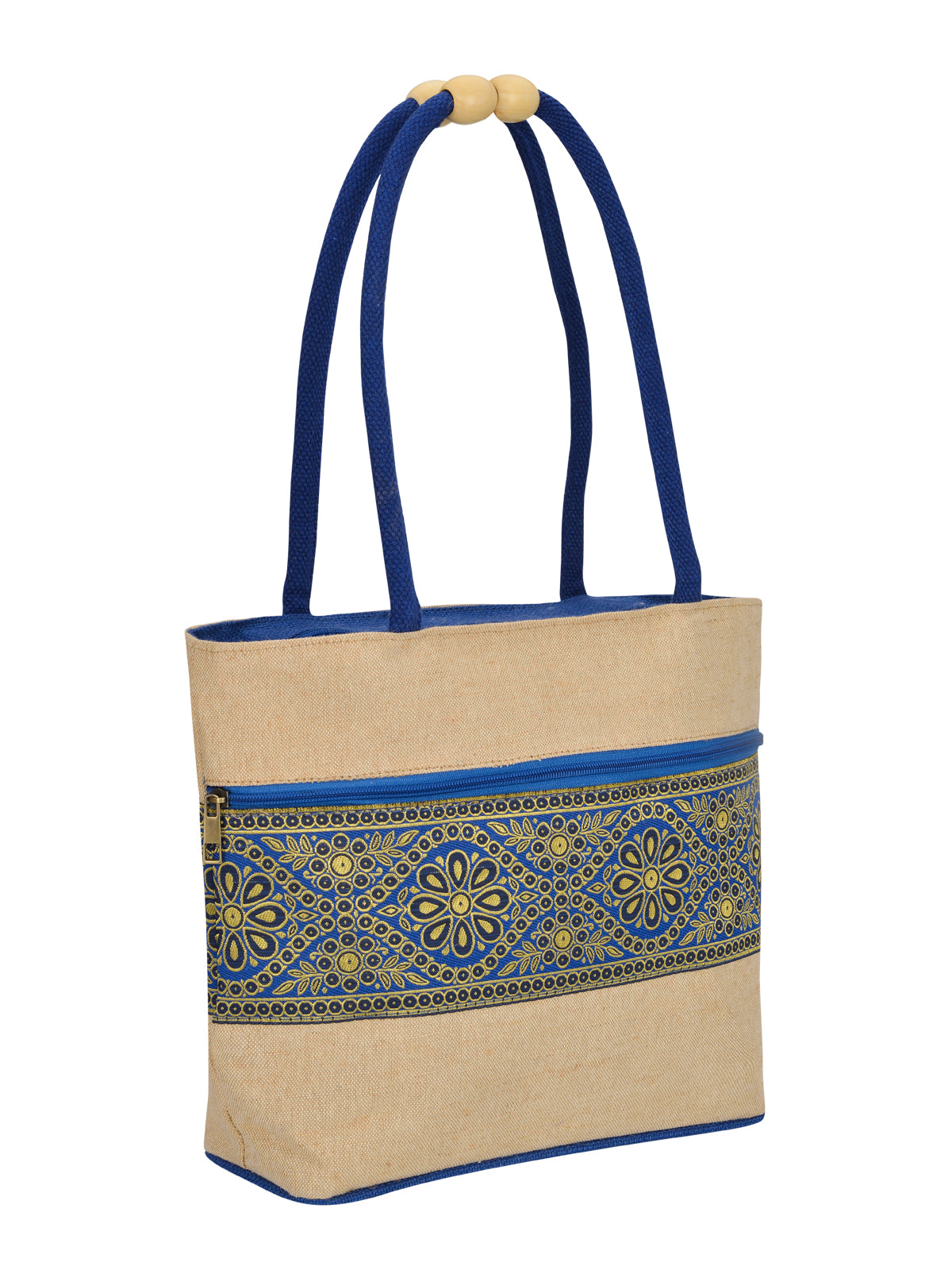 CENTRE LACE JUCO WITH FRONT POCKET (D-016-BLUE)