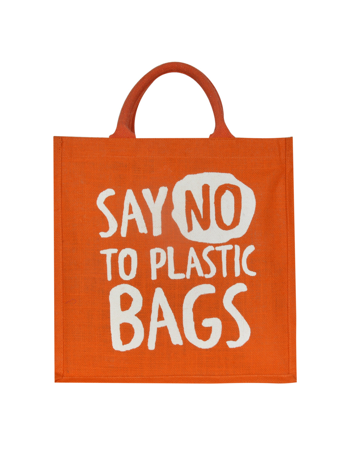 SAY NO 14X14 ZIPPER (B-200-ORANGE)