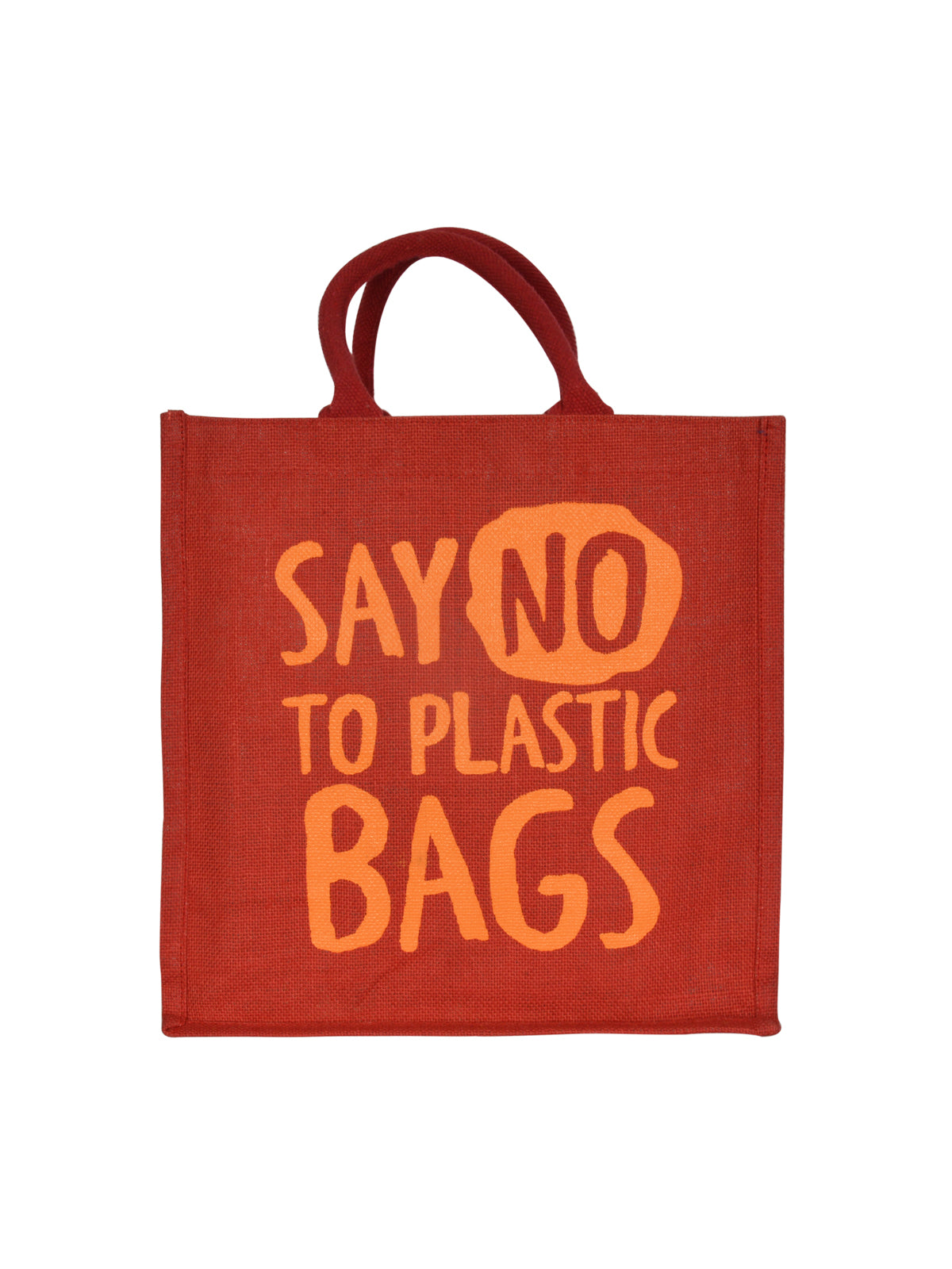 SAY NO 14X14 ZIPPER (B-200-RED)
