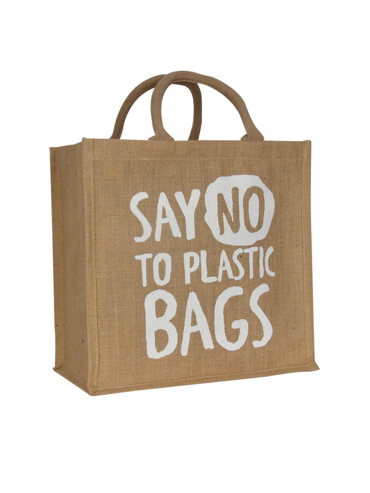 SAY NO 14X14 ZIPPER (B-200-NATURAL)
